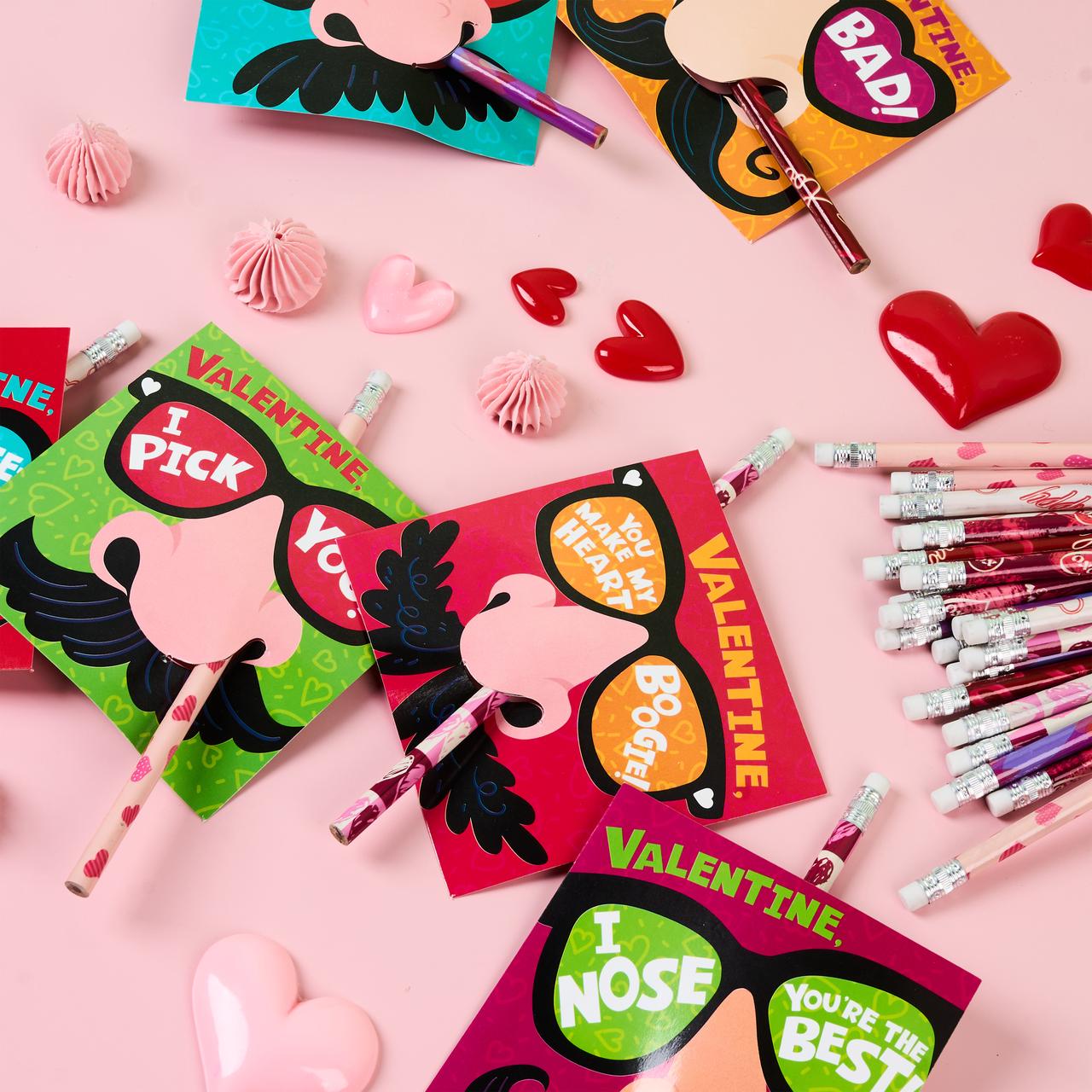 30 pieces, fun cards and pencils assorted gifts