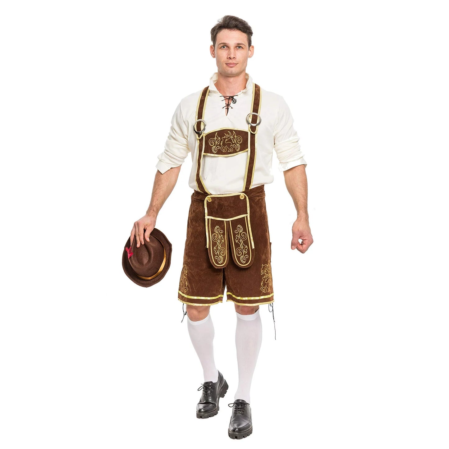 Spooktacular Creations Men's Costume Set for Halloween Dress Up Party, M