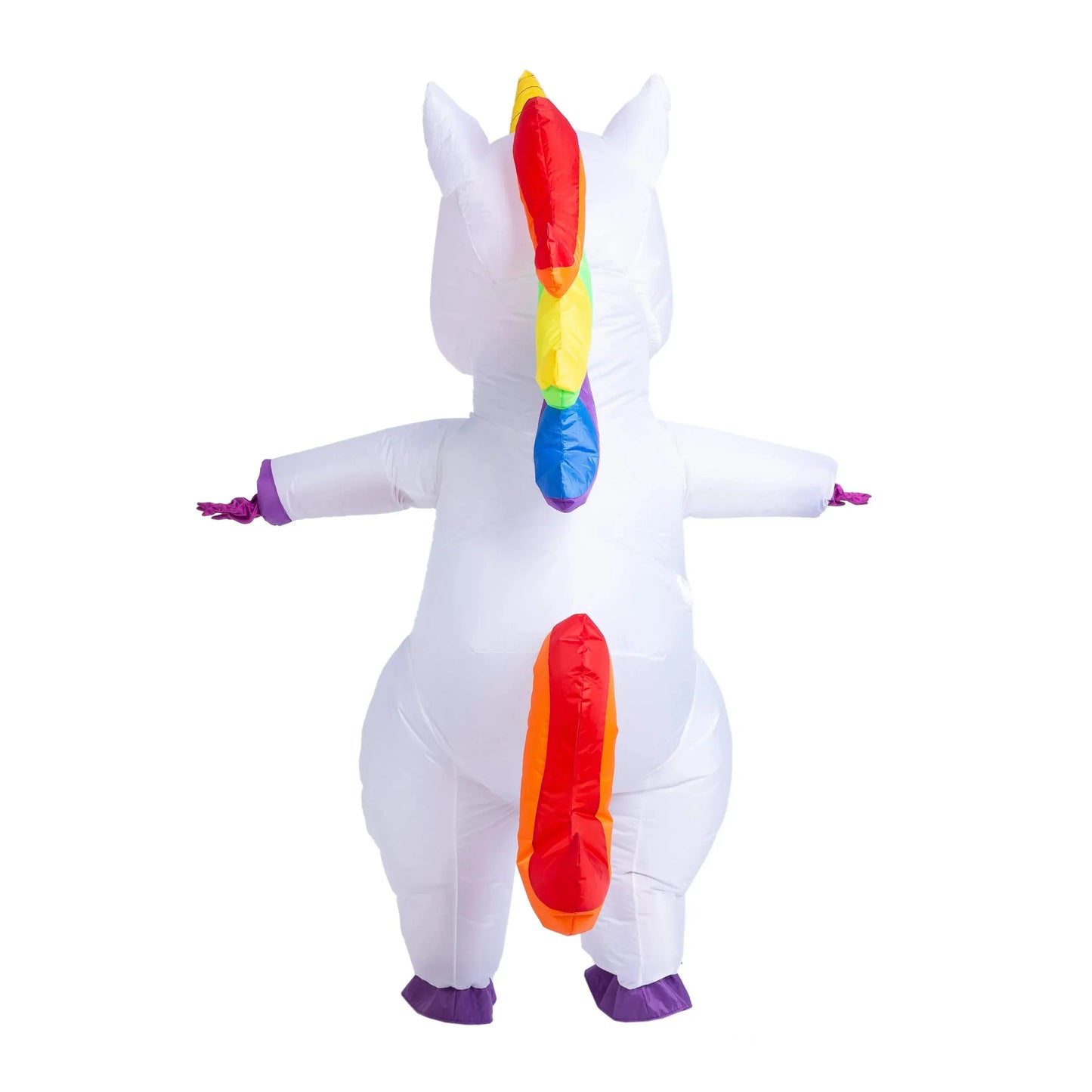 Syncfun Inflatable Costume Full Body Unicorn Halloween Costume for Adults & Youth, Funny Air Blow Up Costumes for Halloween Party Cosplay