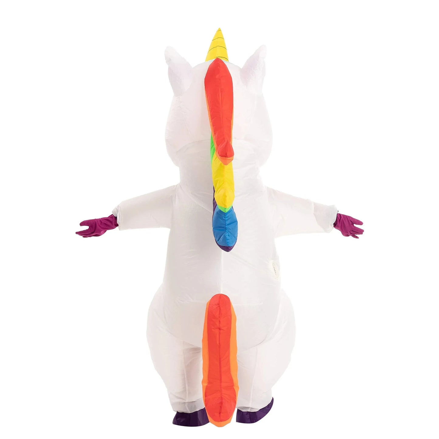 Syncfun Inflatable Costume for Kids, Full Body Unicorn Blow Up Halloween Costume for Toddlers Child (7-10yrs)