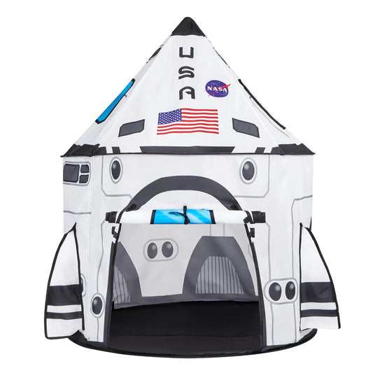 Syncfun Rocket Ship Play Tents For Kids, Spaceship Kids Playhouse Indoor Outdoor