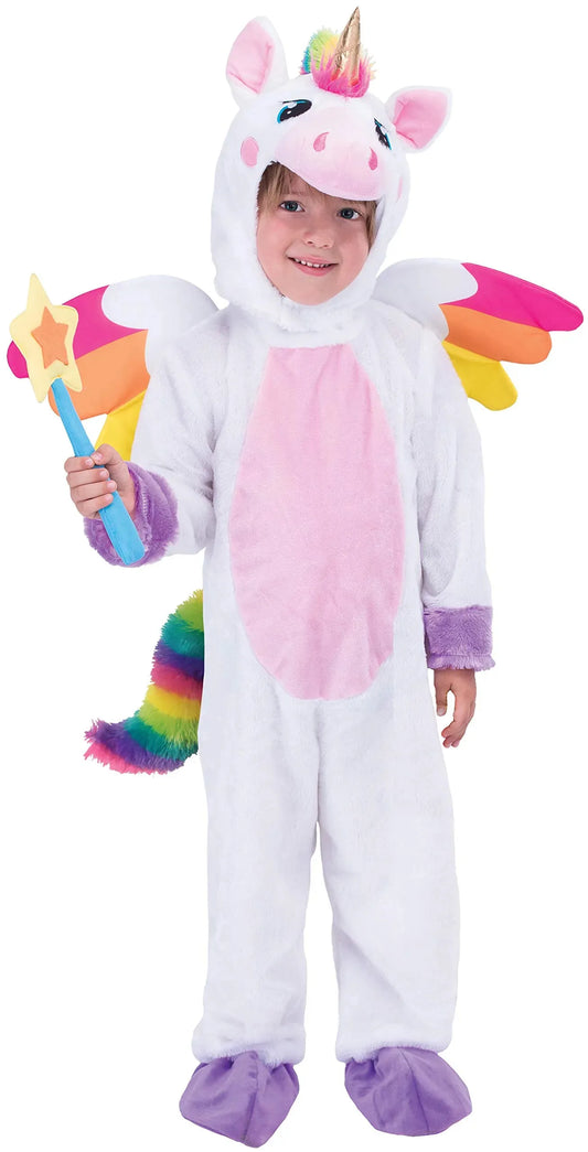 Syncfun Halloween Unicorn Pajama for Kids, Halloween Animal Dress Up Party, Role play and Cosplay Costume-3-4 years