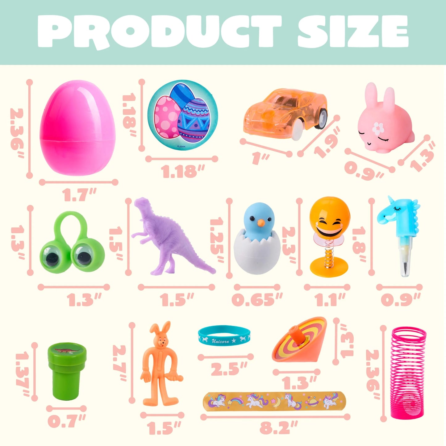 160 pre-filled Easter eggs with assorted toys, Easter eggs filled with Easter baskets