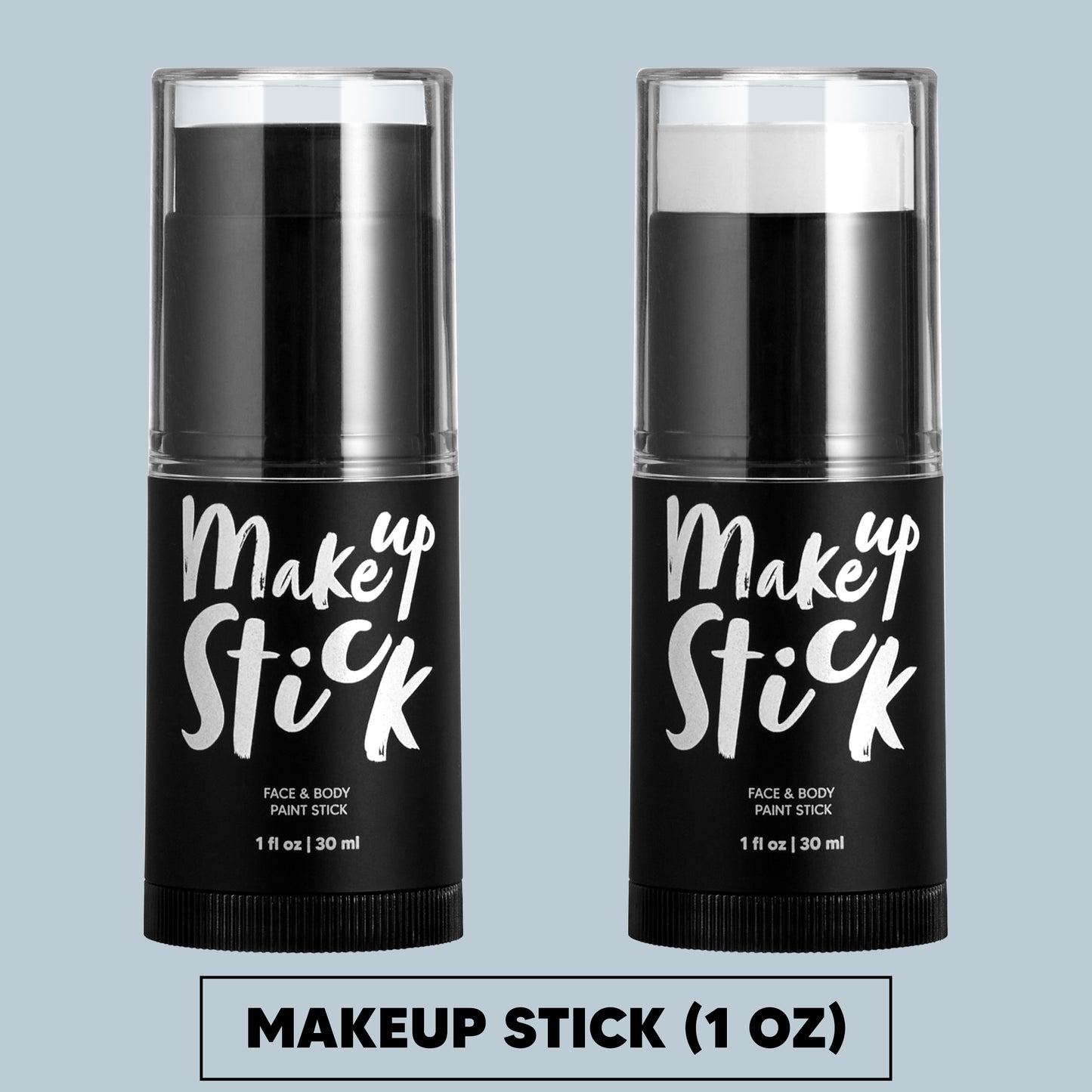 Joyfy 3 Pcs Halloween Makeup Stick,Halloween Body Painting Kit SFX Makeup for Zombie Vampire Skeleton Joker Cosplay for Adult Kids