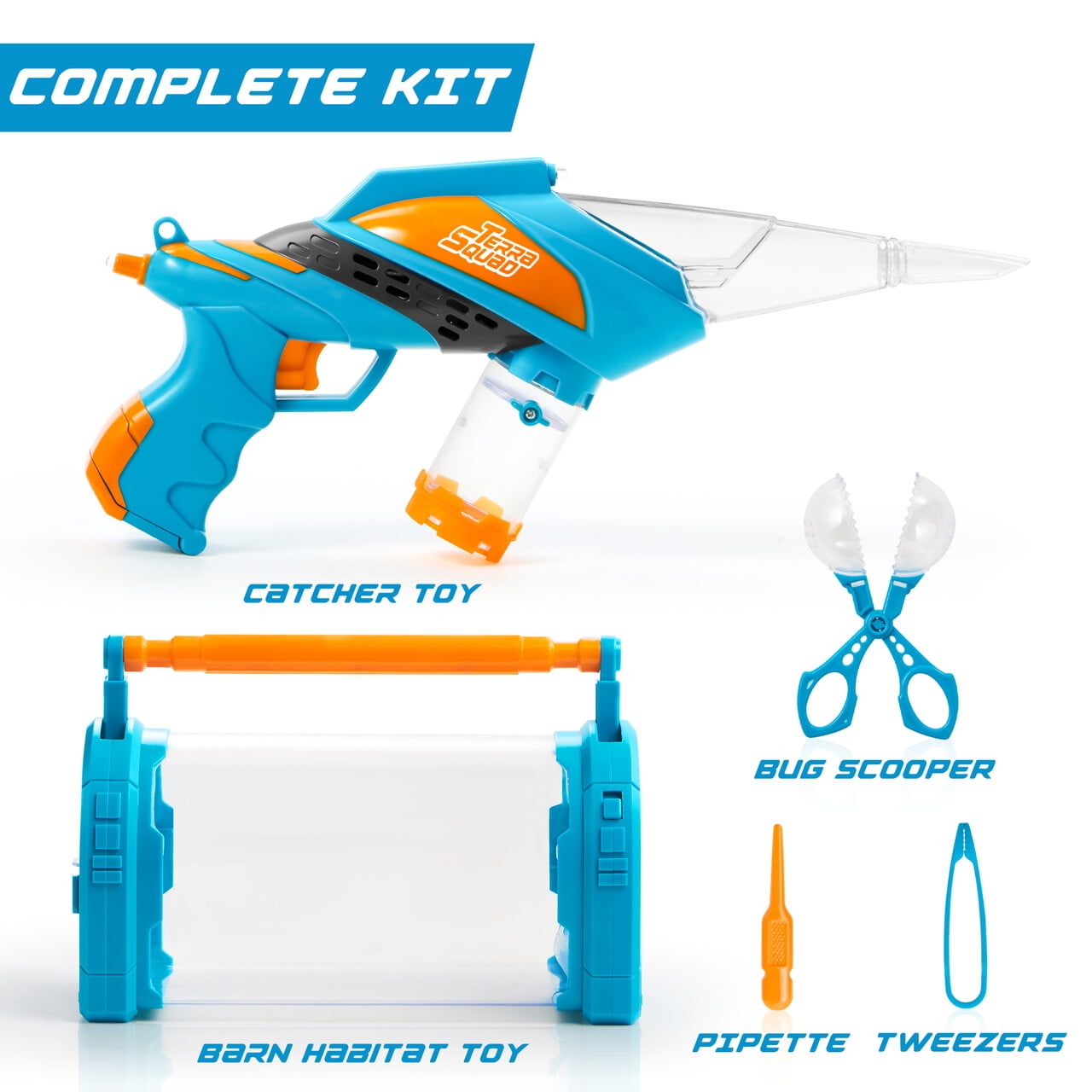 Vacuum Bug Catcher, Bug Catcher Kit for Kids for Backyard Exploration, Includes Insect Casing with Magnification, Outdoor Gifts for Boys/Girls