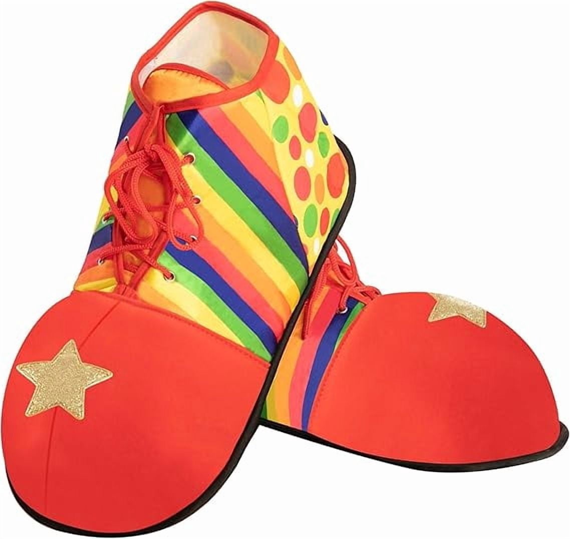 Joyfy Unisex Jumbo Clown Shoes, Halloween Costume Prop for Adults for Carnival, Cosplay, Fancy Dress Parties and Themed Celebrations