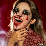 Joyfy 2 Pcs 16 oz Halloween Fake Blood,Vampire Blood Makeup Bottle,Halloween Blood Zombie Makeup,Vampire Makeup Kit for Adults,Halloween Costume Vampire Accessories