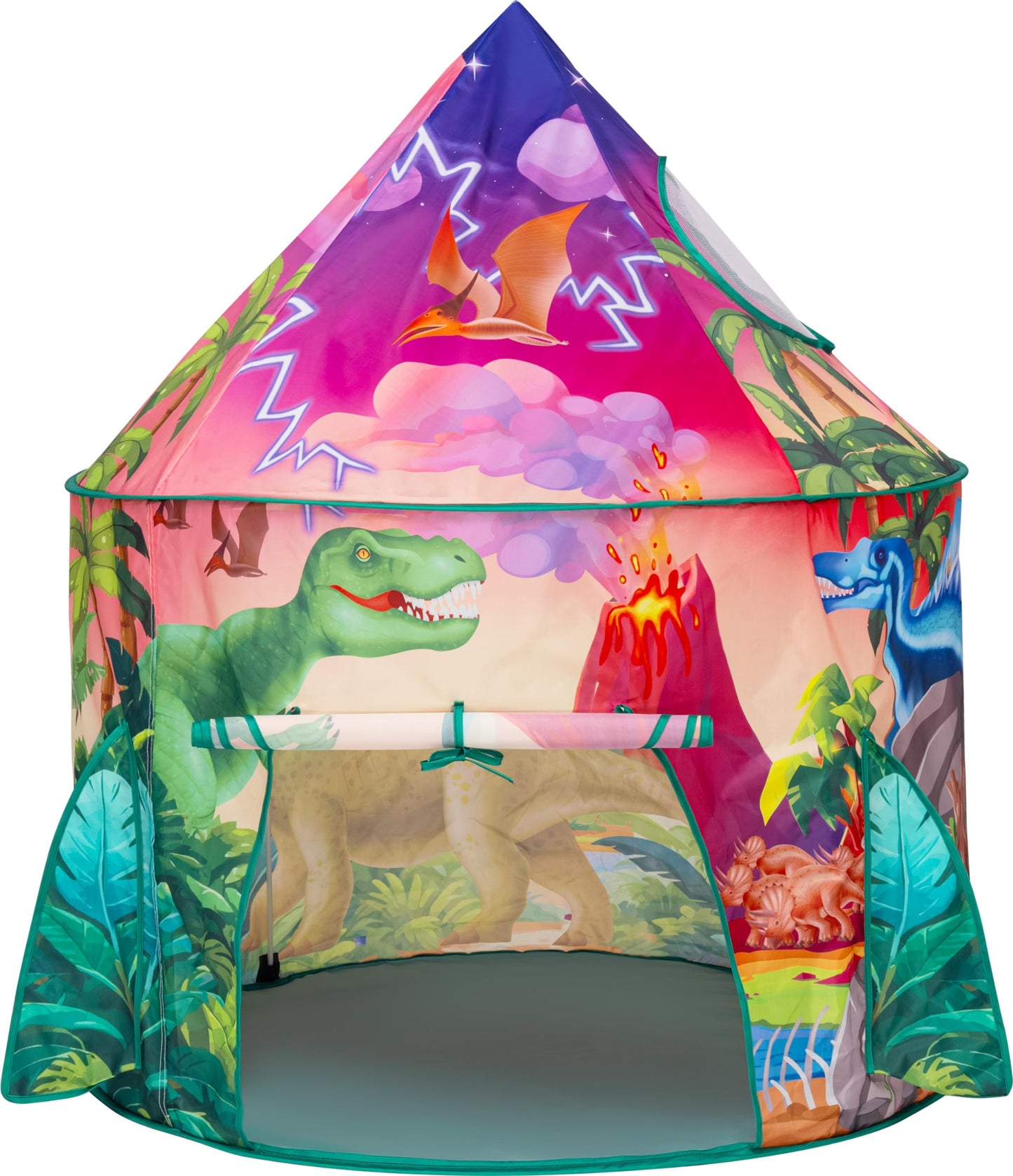 Syncfun Dinosaur Kids Play Tent Pop Up Playhouse Indoor Outdoor Tent Set for Toddler Children Aged 3 5 6 8 Birthday Christmas Gift