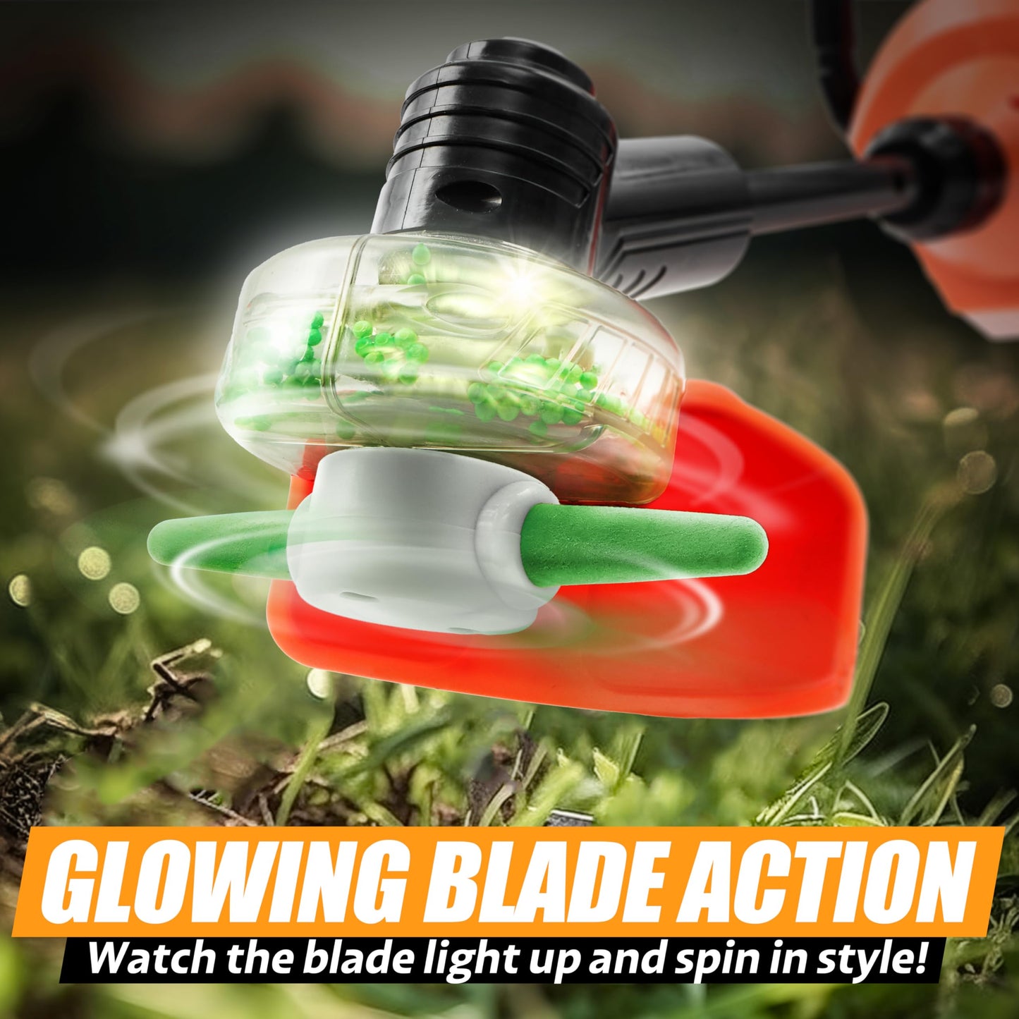 Syncfun Toddler-Friendly Electronic Weed Trimmer Toy- Interactive Gardening Play Tool with Lights & Sounds - Perfect Birthday Gift for Kids Ages 3+
