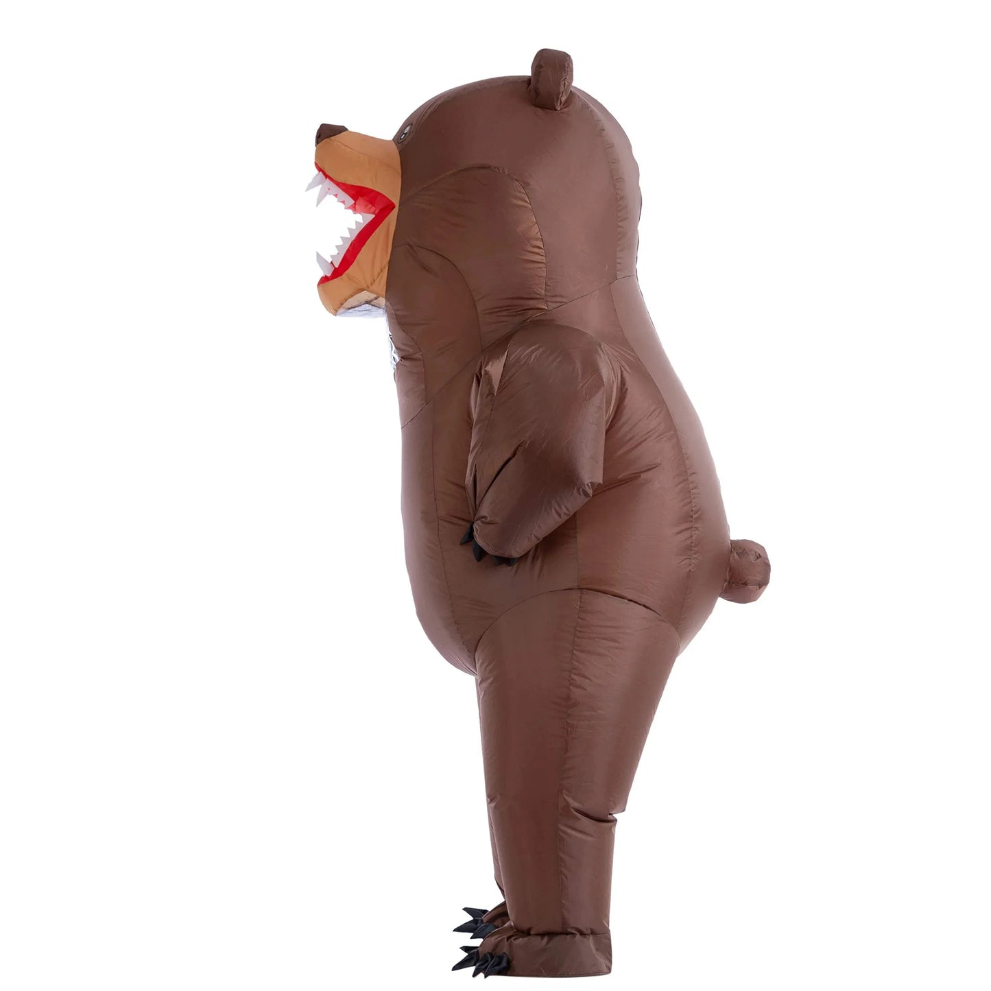 Syncfun Inflatable Costume for Kids, 8Ft Full Body Bear Air Blow-up Brown Suit Halloween Costume for Toddler Child