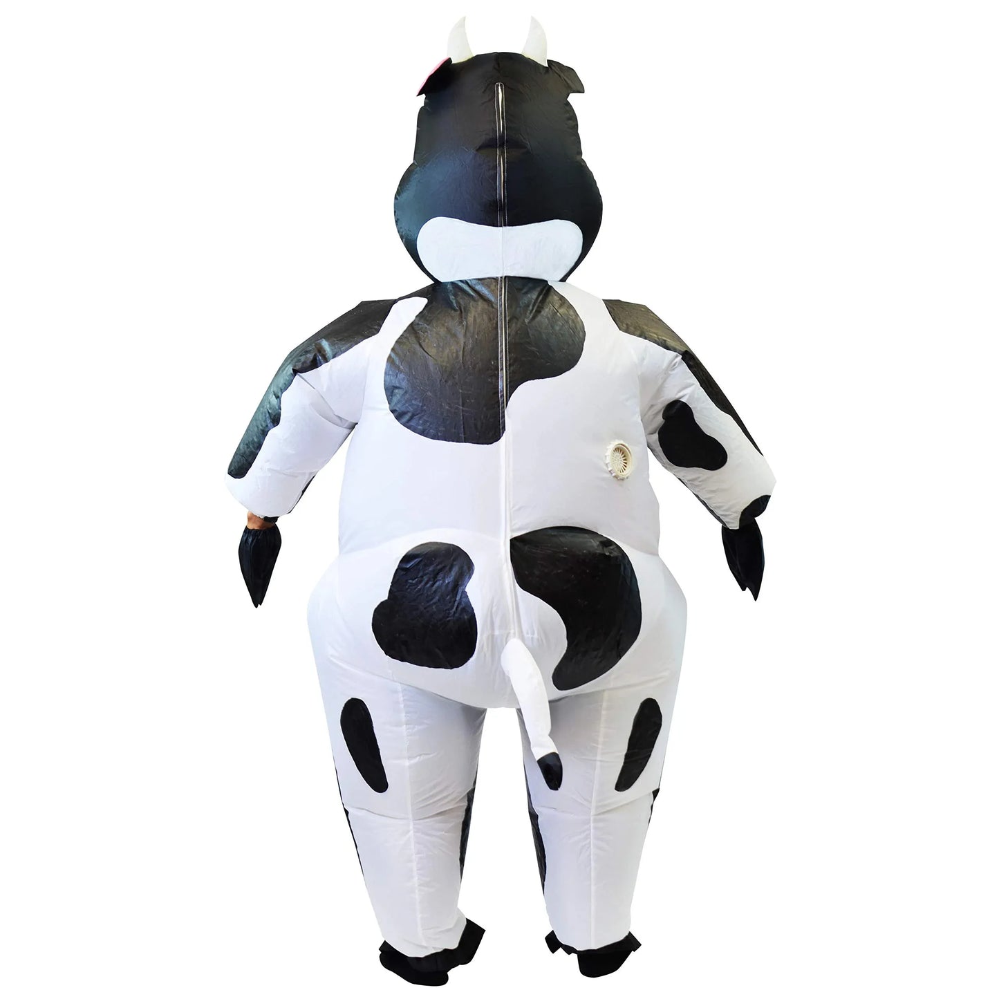 Syncfun Halloween Inflatable Costume for Adults, Air Blow-up Cow Dress Up Unisex Cosplay Costume