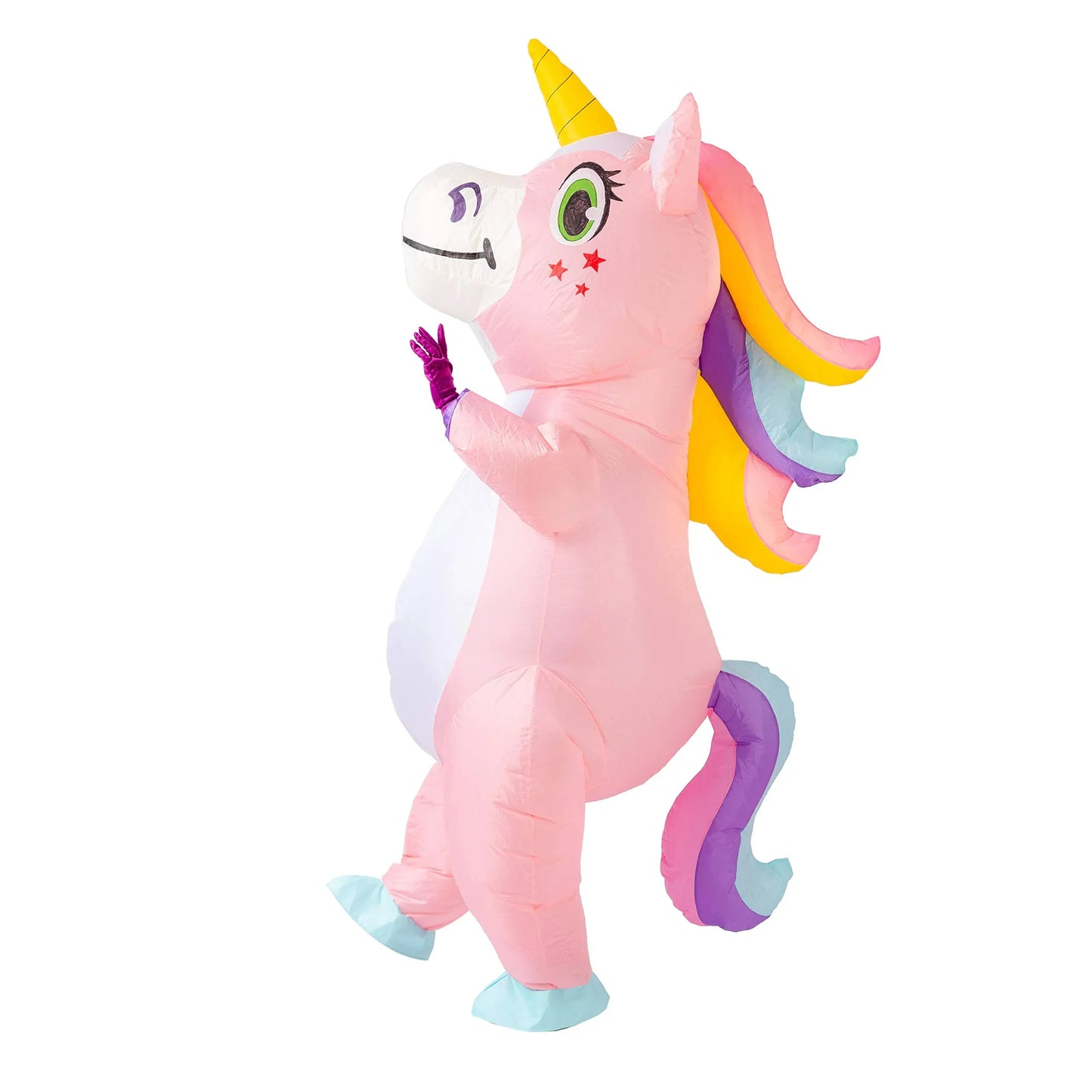 Syncfun Inflatable Costume for Adults, Full Body Unicorn Air Blow-up Halloween Costume Dress Up