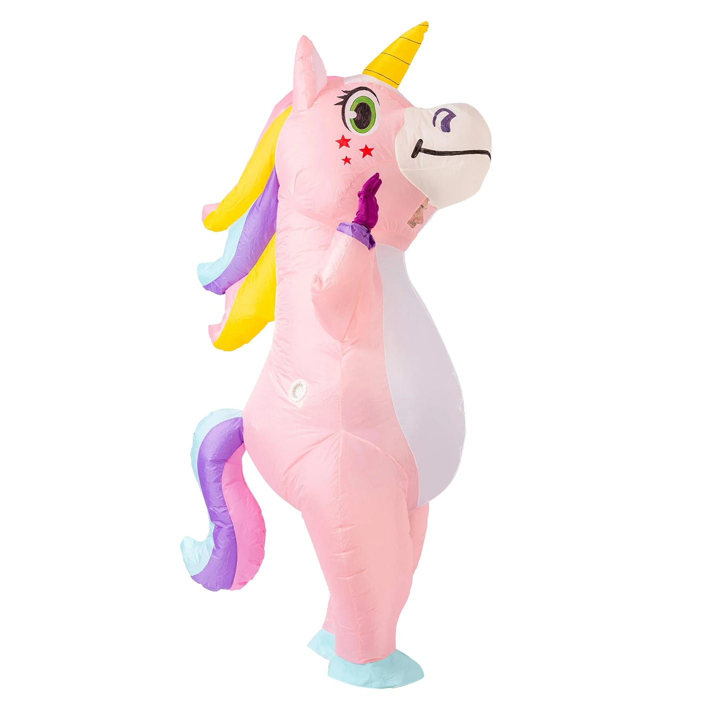 Syncfun Inflatable Costume for Adults, Full Body Unicorn Air Blow-up Halloween Costume Dress Up