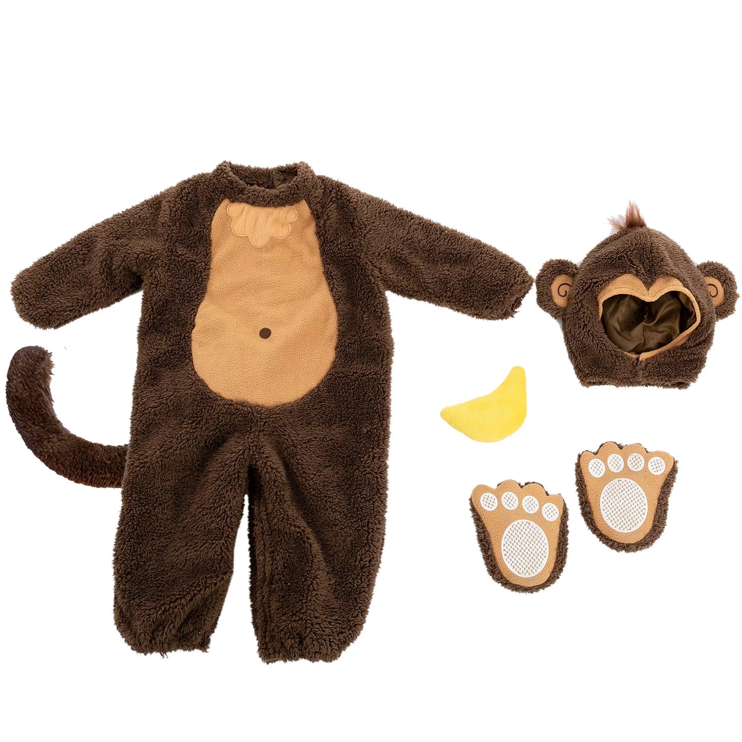 Syncfun Baby Monkey Costume for Infant Halloween Trick or Treating Costume for 18-24 Months