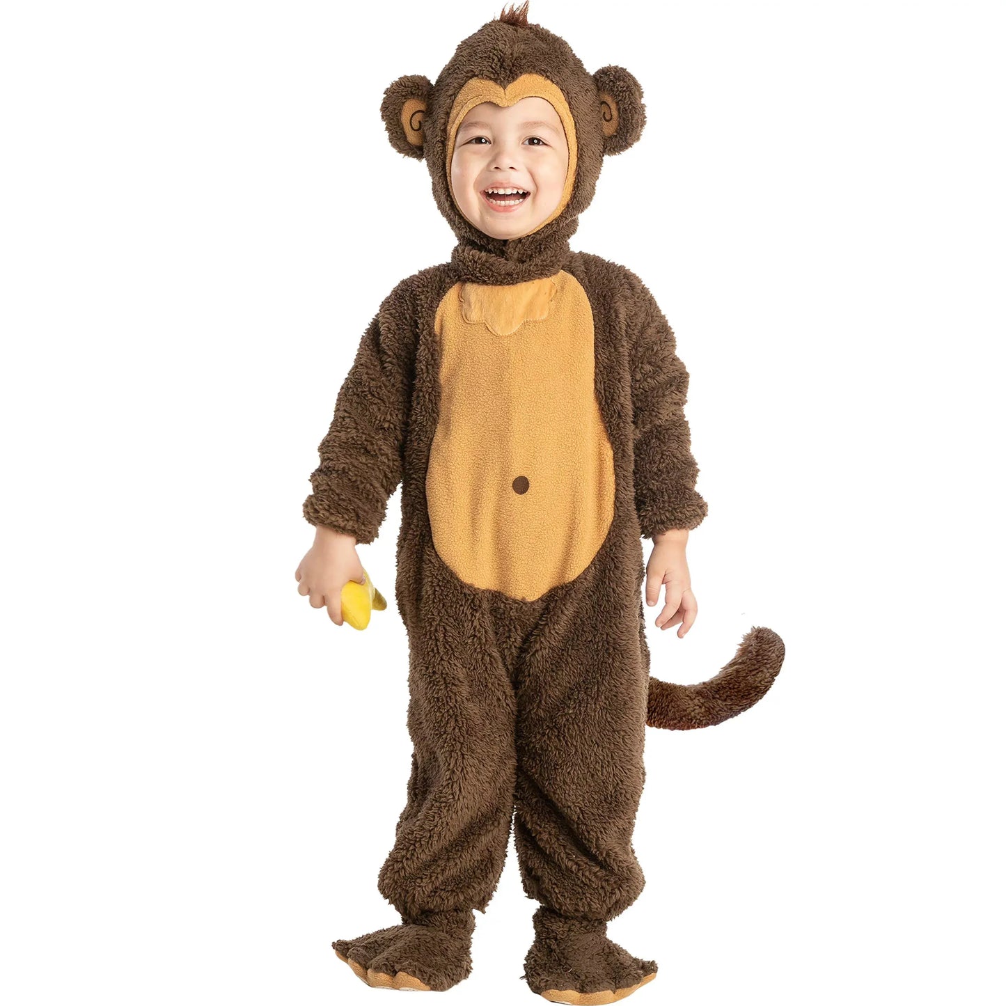 Syncfun Baby Monkey Costume for Infant Halloween Trick or Treating Costume for 18-24 Months