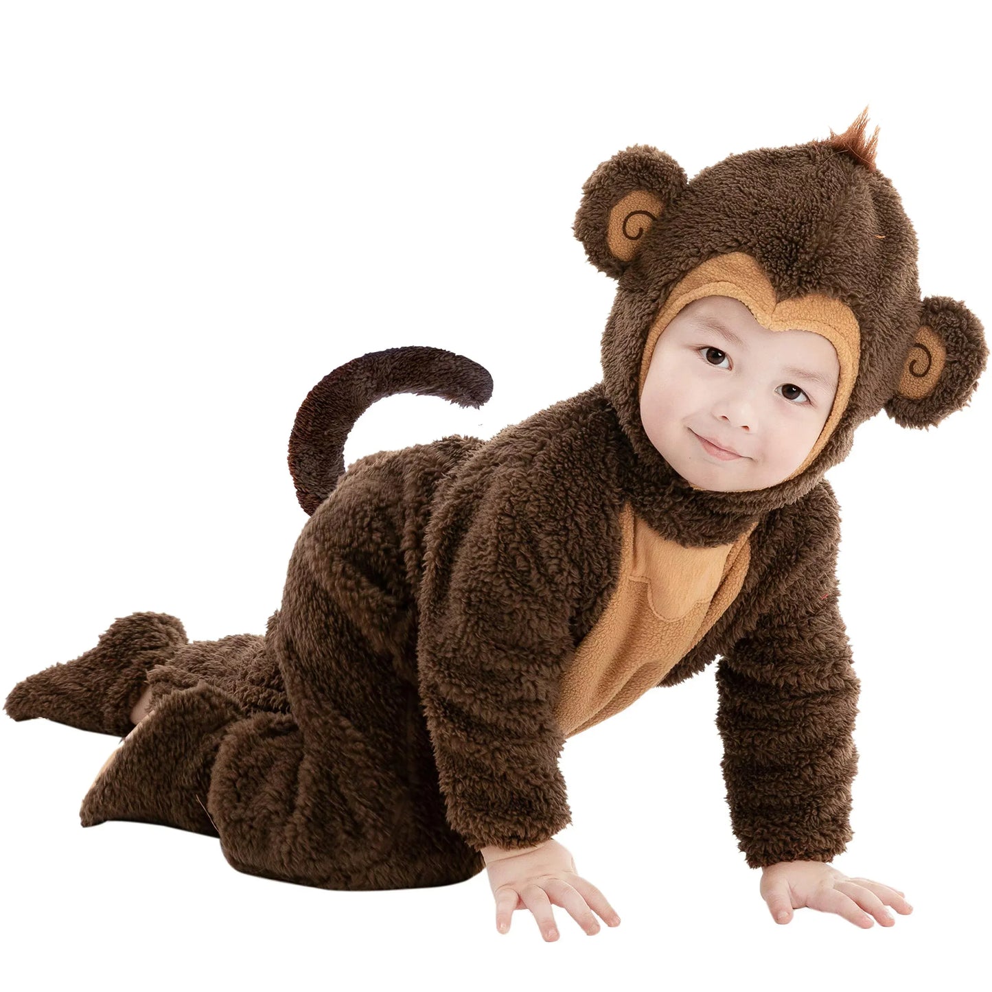 Syncfun Baby Monkey Costume for Infant Halloween Trick or Treating Costume for 18-24 Months