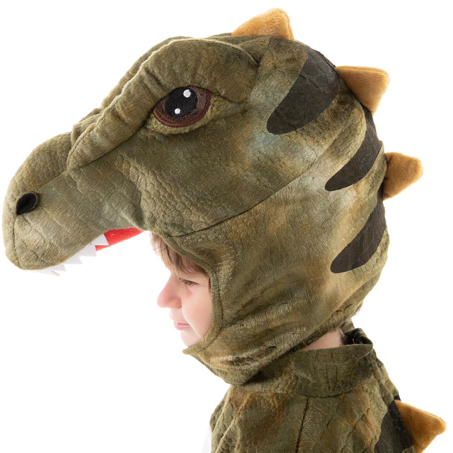 Syncfun T-rex Costume Dinosaur Jumpsuit with Toy Egg for Kids Halloween Dress Up Party