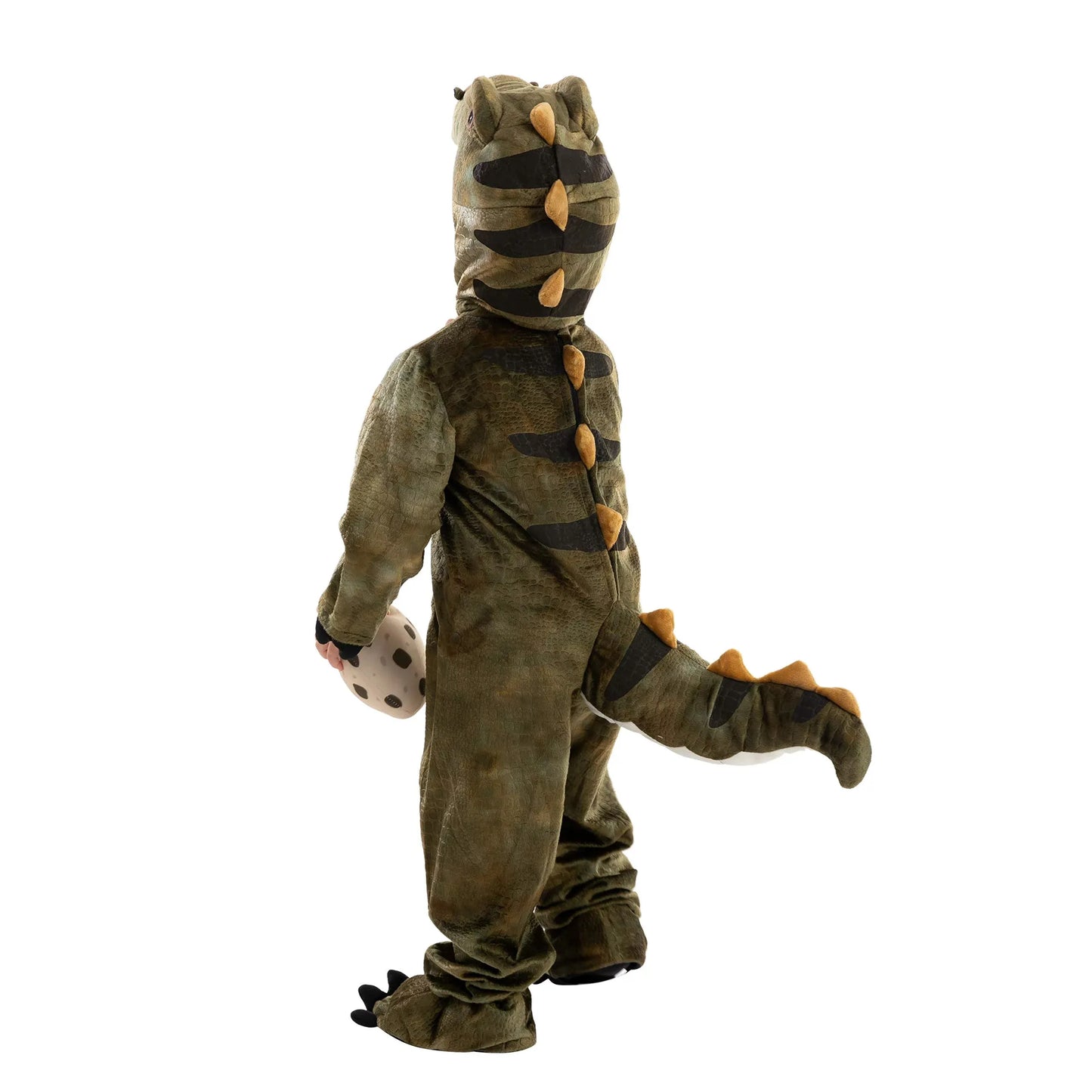 Syncfun T-rex Costume Dinosaur Jumpsuit with Toy Egg for Kids Halloween Dress Up Party