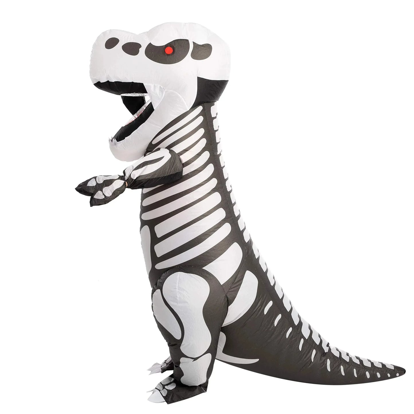 Syncfun Inflatable Halloween Costume Skeleton Dinosaur Full Body, Adult Unisex One Size