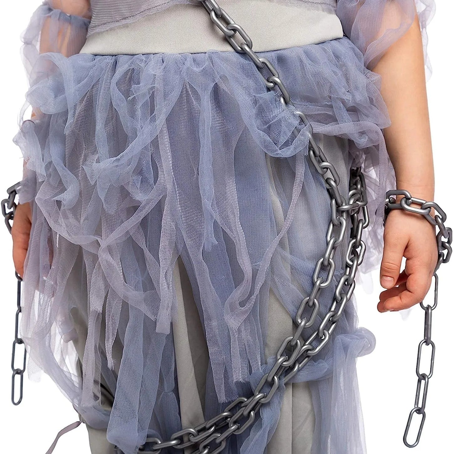 Syncfun Haunting Beauty Ghost Girl Costume, Scary Ghost Dress Midnight Costume for Halloween Dress Up Party Role Playing Cosplay