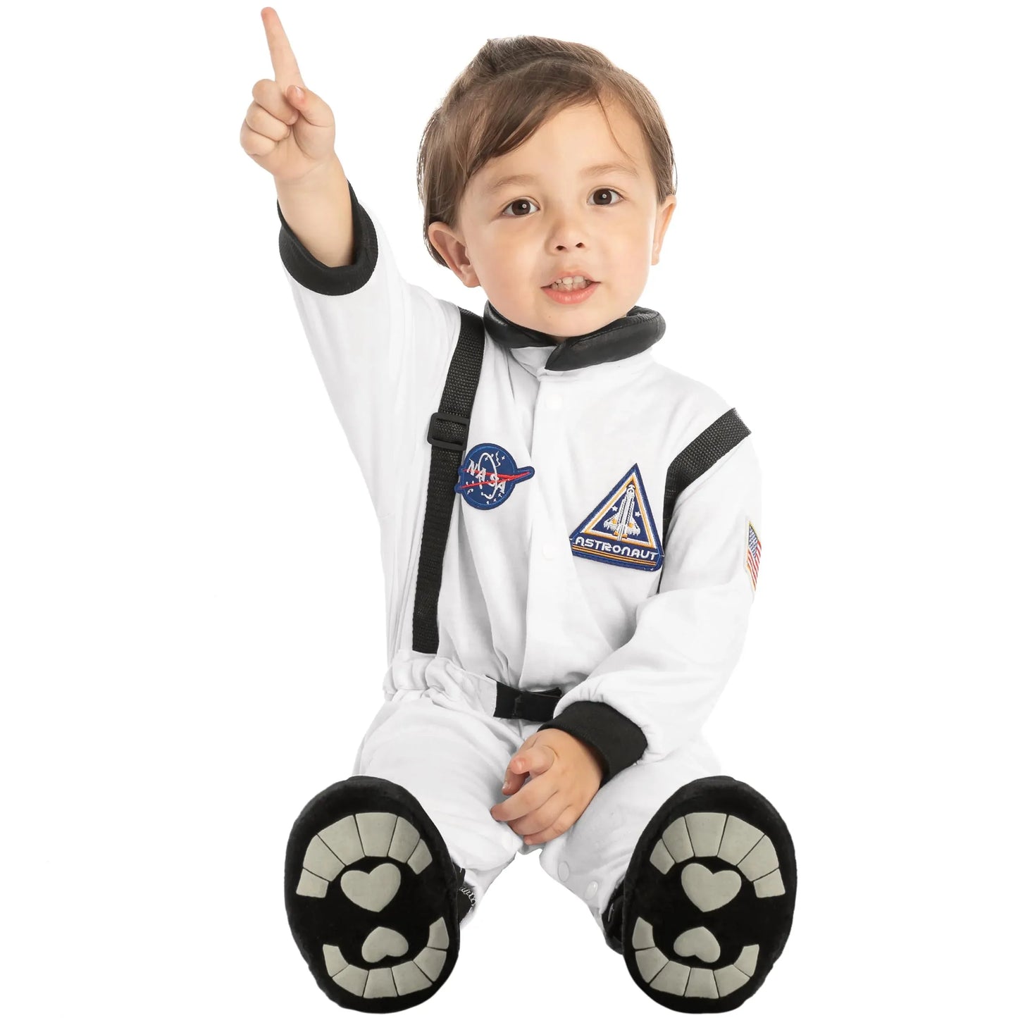 Syncfun Astronaut NASA Pilot Costume for Infant Halloween Trick or Treating, Space Dress-up Party